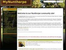 Tablet Screenshot of mynunthorpe.org